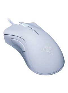 Buy Razer DeathAdder Essential Gaming Mouse: 6400 DPI Optical Sensor - 5 Programmable Buttons - Mechanical Switches - Rubber Side Grips - Mercury White in Saudi Arabia