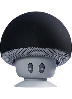 Buy Mini Portable Mushroom Stereo Bluetooth Speaker Black in Saudi Arabia