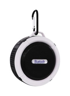 Buy Mini Waterproof Stereo Bluetooth Speaker White in UAE