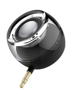 Buy F10 Portable Stereo Plug Mini Speaker Black in Saudi Arabia