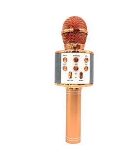 Buy Audio Integrated Condenser Microphone LU-VH50-15 Gold in Saudi Arabia