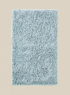 Buy Bath Mat - 50X80 Cm - Shaggy - Spablue Color - Bathroom Mat Anti-Slip 51 x 81 cm Spa Blue in UAE