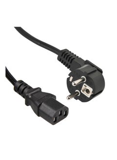 Buy Computer Power Cable For Pc And Desktop Black in Egypt