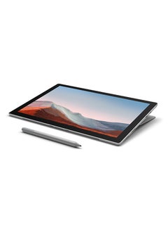 Buy Surface Pro 7+ Convertible 2 In 1 Laptop With 12.3 Inch PixelSense Display Screen, Core i5 1135G7 Processor/8GB RAM/256GB SSD/Intel Iris Xe Graphics/Windows 11 Home/International Version - English Platinum in Saudi Arabia