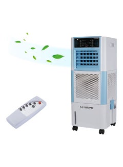 Buy High-End Multi Functional Floor Standing Air Cooler 18.0 L 90.0 W WJD980F-1L White/Blue in UAE