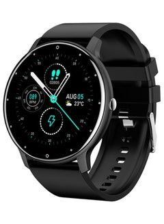 Buy Waterproof Touchscreen Activity Tracker Smartwatch Black in Saudi Arabia