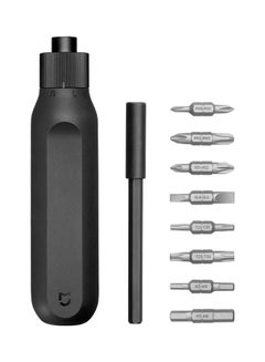 اشتري 16 In 1 Ratchet Screwdriver Set Black/Silver في الامارات