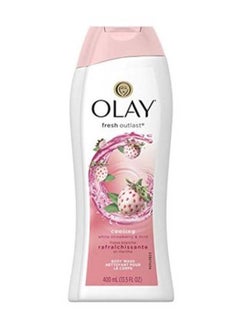 اشتري Fresh Outlast Cooling Strawberry And Mint Body Wash 13.5 أوقية في الامارات