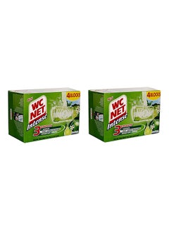 Buy Toilet Blocks Intense Lime Fresh 4 Pieces, Pack Of 2 34grams in UAE