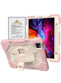 Buy Protective Case Cover for iPad Pro 11 2021/2020/2018/Air410.9 Rose Gold/Beige in UAE