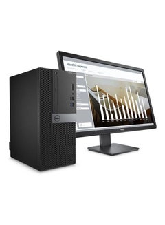 Buy Optiplex 5050 Ci5-4Gb Ram-500Gbhdd-Dos With Dell Monitor E196Hv Black in Egypt