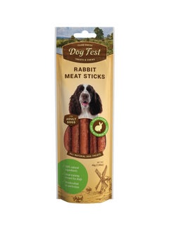 Buy Rabbit Meat Sticks For Adult Dogs Brown 45grams in UAE