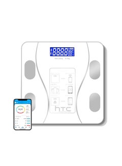 Buy Smart Weighing Scale / Bath Scale With Bluetooth Compatible With IOS And Android in Saudi Arabia