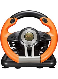 اشتري Racing 180 Degree Universal USB Car Sim Race Wired Steering Wheel في مصر