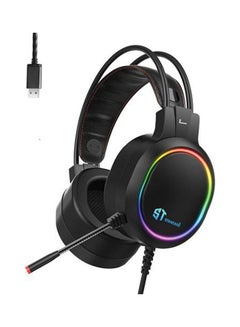 Buy Headphone Gaming Stereo 7.1 Surround Sound RGB in Egypt