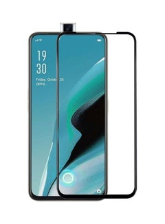 Buy Tempered Glass Screen Protector For Oppo Reno2 Clear/Black in UAE