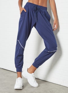 اشتري Activewear Knee Tape Sweatpants Blue في الامارات