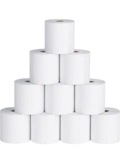 Buy Set Of 10 Thermal POS Paper Rolls in UAE