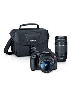 Buy EOS Rebel T7 DSLR Camera With 2 Lens Kit (EF18-55mm + EF 75-300mm) in UAE