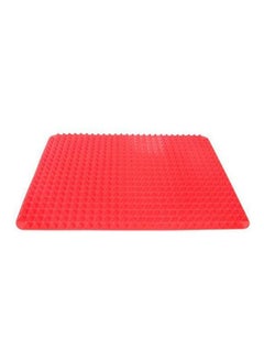 Buy Silicone Non Stick Healthy Cooking Baking Mat With Pyramid Surface Red in Egypt