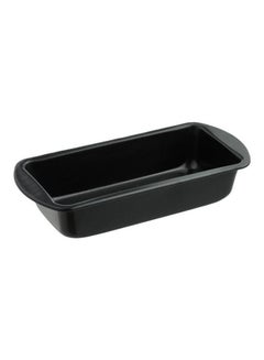 Buy Stainless Steel Rectangular Baking Mould Black in Egypt