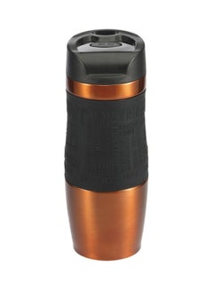 Buy Neon Classic Stainless Steel Vacuum Travel Mug Orange/Black 360ml in UAE