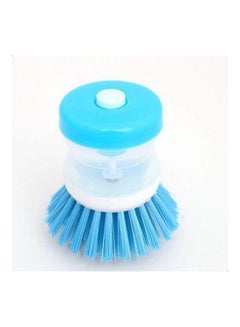 Buy Hydraulic Plastic Washing Brush Pot Kitchen Gadgets Wash Tool Pan Dish Bowl Palm Brush Scrubber Cleaning Multicolour in Egypt