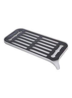 اشتري Kitchen Double Multipurpose Draining Tray Black/White 37 x 17سم في مصر