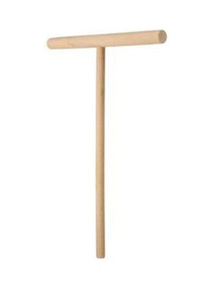 اشتري Crepe Maker Pancake Batter Wooden Spreader Stick بيج في مصر