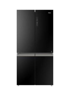 Buy 4-Door Refrigerator 14.9Cu.ft, Freezer 5.7Cu.ft, Twin Inverter HRF-700BG Black in UAE