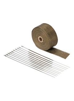 Buy 10-Piece Exhaust Cable Ties With Heat Wrap in UAE