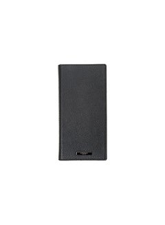 Buy Flip Leather Case Cover For Samsung Note 8 Black in UAE