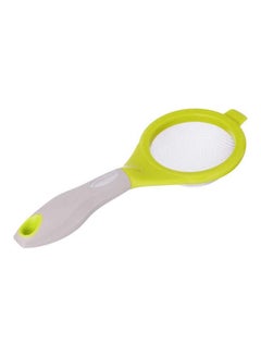 Buy Stainless Steel Herbs Strainer With Silicone Handle Multicolour 26 x 10cm in Egypt