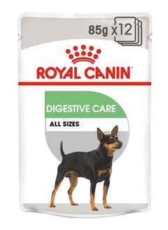 Buy Digestive Care Dog Food Green 85grams in UAE