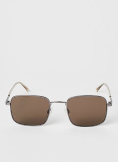 Buy Men's Full Rimmed Square Frame Sunglasses - Lens Size: 51 mm in UAE