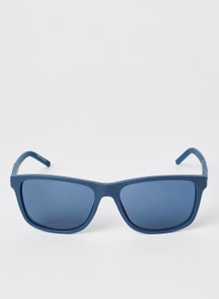 Buy Full Rimmed Modified Rectangular Frame Sunglasses - Lens Size: 56 mm in UAE