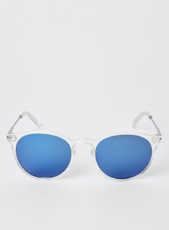 Buy Men's Full Rim Injected Aviator Sunglasses - Lens Size: 53 mm in UAE