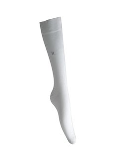 Buy Comfortable Casual Long  Socks White in Saudi Arabia