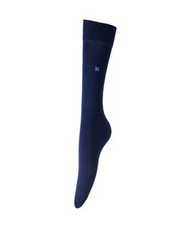 Buy Comfortable Casual Long Socks Dark Blue Dark Blue in Saudi Arabia
