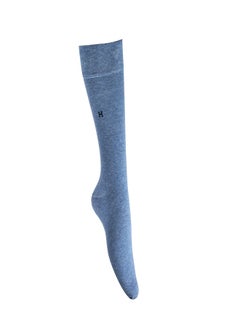 Buy Comfortable Casual Long  Socks Blue in Saudi Arabia
