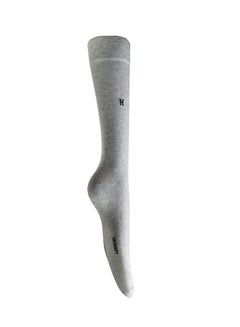 Buy Comfortable Casual Long  Socks Grey in Saudi Arabia