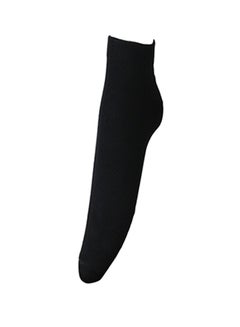 Buy Comortable Plin Ankle Socks Packet  3*1 Black in Saudi Arabia