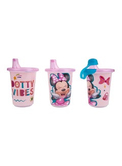 Buy 3-Piece Minnie Take And Toss Sippy Cup Set in UAE