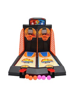 Buy Fine Craftsmanship Parent Child Interaction Shooting Basketball Tabletop Game Toy 9x8.7inch in Saudi Arabia