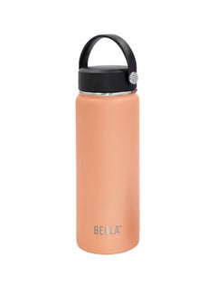 Buy Insulated Water Bottle With Straw Orange in UAE