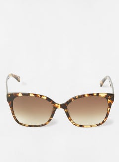 Buy Women's Tortoiseshell Frame Rectangular Sunglasses in UAE