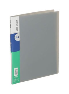 Buy Display Book, A4 Size, 10 Pockets Grey in Egypt