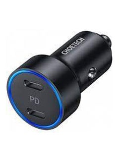 Buy Dual PD 36W Car Charger Black in UAE