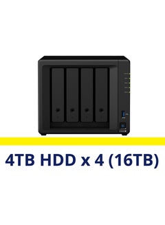 Buy 4 Bay NAS DiskStation DS920+ (16TB) : 4TB x 4 Pre-Installed Hard Drives Black in UAE