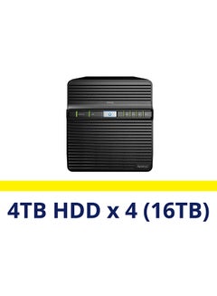 Buy DiskStation DS420J (16TB) : 4TB x 4 Pre-Installed Hard Drives Black in UAE